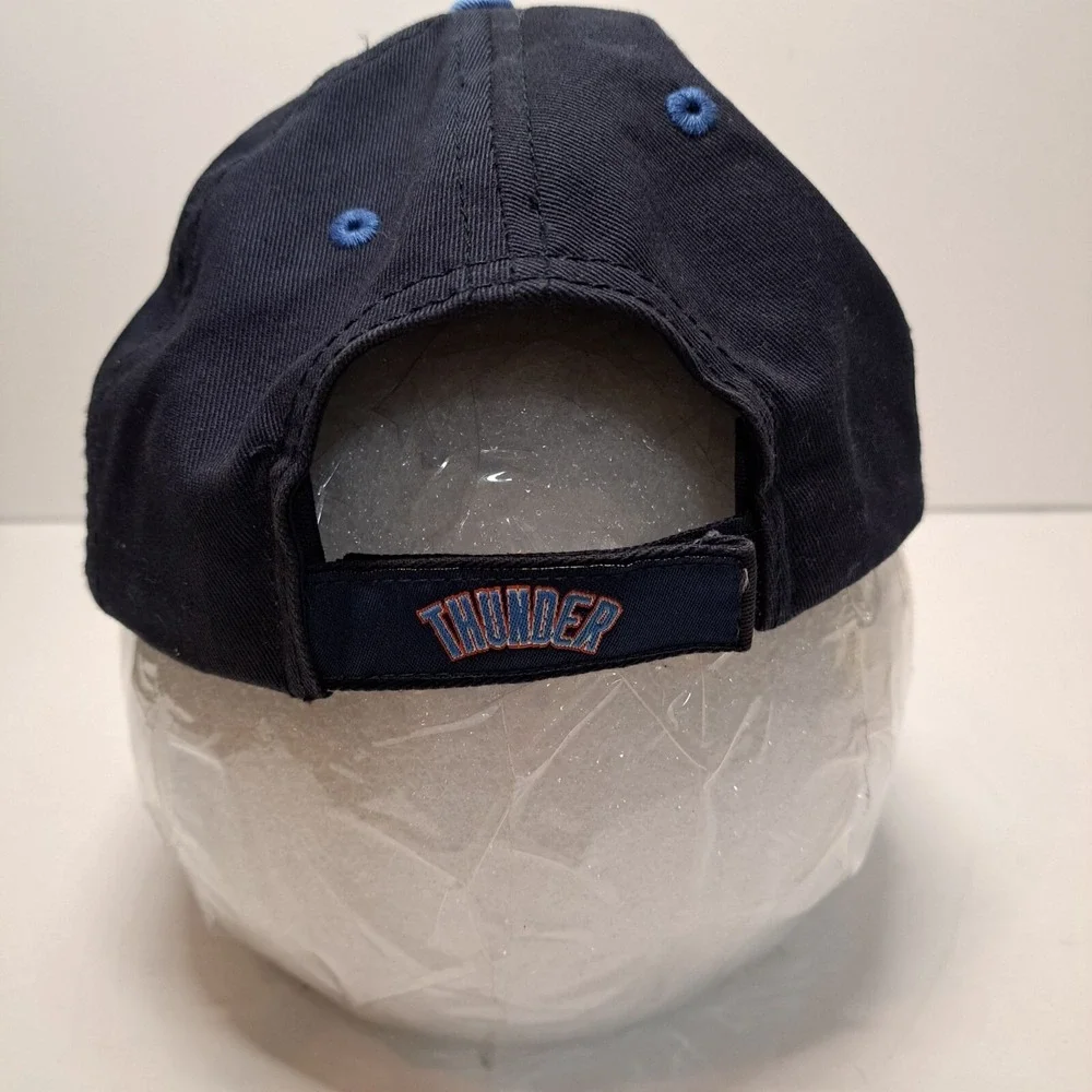 OKC Thunder NBA YOUTH Kids 4-7 cap hat Adidas Adjust OSFM Oklahoma City Cotton
